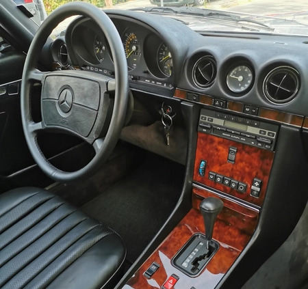 Mercedes-Benz SL cena 118500 przebieg: 215660, rok produkcji 1986 z Warszawa małe 29